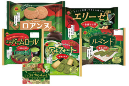 アルフォートもルマンドも!ブルボン「抹茶フェア」でお馴染みのお菓子の抹茶味を新発売 画像