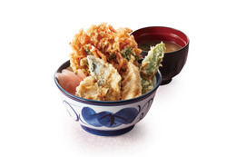 季節・彩り・美味しさてんこ盛り！天丼てんや「桜海老天丼」期間限定販売 画像