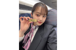 福山絢水のCA姿にファン興奮「飛行機に何回も乗りたいです！」 画像