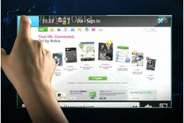 【ビデオニュース】ノキア、「Maemo 5」搭載の端末「N900」をアピール 画像