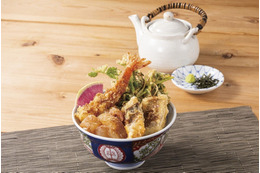 天丼はま田、贅沢な春の味覚「鯛づくし天丼」期間限定で販売 画像