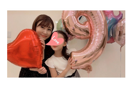 東MAX&安めぐみ、長女9歳の誕生日報告に反響「パンパンディズニーお疲れさまでした」「最高のお誕生日」 画像