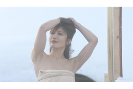 「これがやりたかった」熊田曜子、凍らせたパンティでブーメラン! 画像