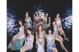 TWICE、7月に日本オリジナルアルバム発売!9人の魅力がきらめく、“女神”のような新ビジュアルも公開 画像