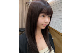 くりえみ、黒髪復活を報告「やっぱりインキャは黒が1番落ち着く~」 画像