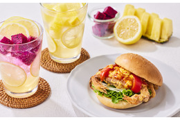 シンガポールの“カニ料理の王様”がバーガーに！フレッシュネス、「シンガポールチリクラブバーガー」期間限定販売 画像