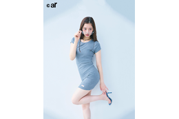 新木優子、男性がドキッとするデート服!ピッタリミニワンピ+メタリック眼鏡 画像