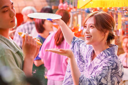マクドナルドのCMに白石麻衣が初登場！浴衣姿で粋な「姉さん」キャラ 画像