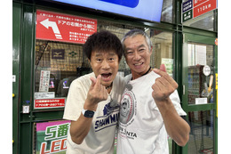 柳葉敏郎、浜田雅功とレアな街ブラロケ!最初で最後の“なにわ大捜査線” 画像