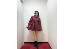 第1子出産の西野未姫、ミニワンピ姿で仕事復帰報告「にこちゃんのためにも働くぞーーー!!!笑」 画像