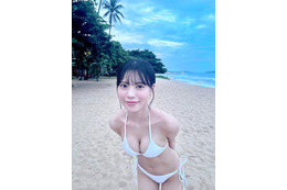 純白ビキニからスケスケ服まで! NMB48・隅野和奏、サムイ島でグラビア撮 画像