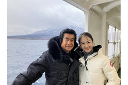 藤岡弘、娘の天翔愛と北海道・利尻島へ! 海の恵みや絶景スポットを満喫 画像