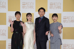 【NHK紅白】橋本環奈、B'zが歌う『おむすび』主題歌に「本当にワクワク」