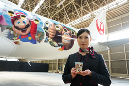 ドンキーコングやマリオが機体に! USJ「ドンキーコング・カントリー」オープン記念で特別塗装機が就航 画像