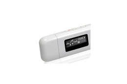 上海問屋、USBフラッシュメモリタイプの有機ELディスプレイ搭載MP3プレーヤー 画像