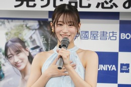 NMB48・上西怜、2nd写真集の注目は海での水着のシーン「お尻の筋トレとかをして体作りを」 画像