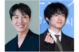 BTS・J-HOPE&坂口健太郎、“仲良し2SHOT”にファン歓喜「2人ともカッコいい」「最高」【PHOTO】 画像
