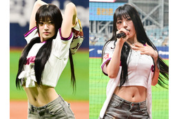 Billlie・シユン、美しすぎる始球式に野球ファン釘付け…ムン・スアとともに球場を熱気の渦に!【PHOTO】 画像