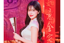 え、大丈夫…?韓国チアガールの“無防備なキャミ”に視線釘付け「耐えられません!」【PHOTO】 画像