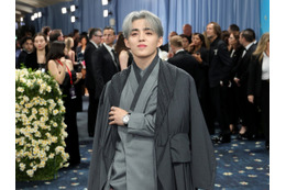 SEVENTEENエスクプス、韓服から着想を得たBOSSカスタムルックでMet Gala 2025に登場 画像
