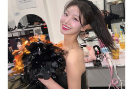 ボリューミーさに目が行く…韓国チアのタンクトップ&短パン衣装に反響「大好きです!」【PHOTO】 画像