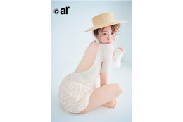 森香澄、美背中ざっくり“めろBODY”を披露！『ar7月号』が本日発売