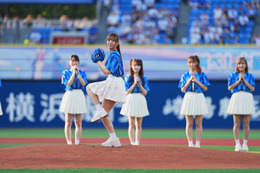 ＝LOVE、横浜スタジアムのDeNA対西武戦でライブパフォーマンス！ 瀧脇笙古は始球式に初挑戦