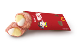 マクドナルドが不二家がコラボ！ ペコちゃんマークの「ミルキーパイ」など3種が7月2日より販売