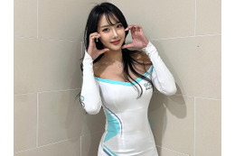 韓国の美しきレーシングモデル、美スタイル強調ゴルフウェア姿でファンを一網打尽に「ビューティフル・レディ！」【PHOTO】 画像