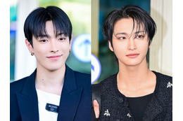 ATEEZ・ホンジュン＆ソンファ、パリで魅せた“グローバルファッショニスタ”の貫禄 画像