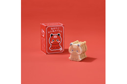 バウムクーヘンから“赤べこ”がひょっこり！「あかべこカタヌキバウム」福島で19日より発売開始