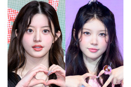 ILLIT・ミンジュ＆モカ、“双子級”のシンクロビジュアルにファンも困惑？「見分けがつかない…」【PHOTO】 画像