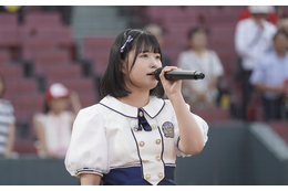 『千鳥の鬼レンチャン』で話題のSTU48・池田裕楽、マツダスタジアムで国歌斉唱！