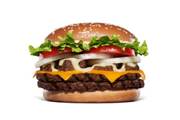 本格芳醇チーズソースがたまらない！バーガーキング、角切り牛肩ロース使用の新作バーガーを明日発売