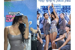 MAMAMOO・ファサ、「ずぶ濡れショー」で爆発的な魅力を発散して話題 画像