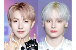 NCT・ロンジュン＆TXT・ヒュニンカイ、美しすぎる“密着ショット”に大興奮！「顔面国宝…」【PHOTO】 画像