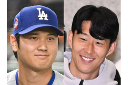 日韓スポーツスターの共演が早くも実現!大谷翔平ドジャース本拠地でソン・フンミンが始球式へ 画像
