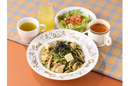 ココス、秋のランチメニューが16日よりスタート！旬のきのこを使った「チキン和風パスタ」も登場