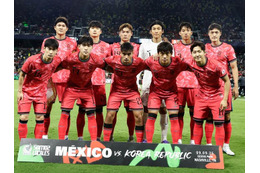 森保ジャパンは米に完敗したが…メキシコに一時逆転→ドロー決着の韓国代表に自国メディアは満足感「得たものが多い」 画像