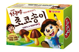 韓国の「きのこのチョコ菓子」と「海の生き物スナック」が特別バージョンに!ハングルの日記念 画像