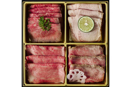 黒毛和牛など22品の豪華二段重おせち！山笑ふ、「匠の肉おせち」本日より予約受付開始