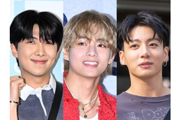 BTS・RM&V&JUNG KOOK、ロサンゼルスのジムで鍛錬中!筋骨隆々とした体つきが話題【PHOTO】 画像