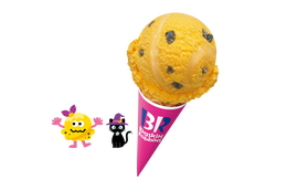 サーティワン、ハロウィン限定「月夜のおさつバター」が登場！カリカリ食感の“黒ごまクリスプ”がアクセントに