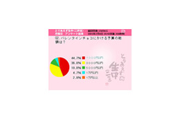 バレンタインにかけるお金は「1000円以内」!? これが女子のリアル 画像