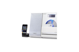 ケンウッド、iPod対応コンパクトHi-Fiコンポにホワイトモデル 画像