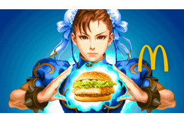 マクドナルドに『ストリートファイター』初登場！3種類の期間限定バーガーが22日発売