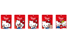 レトロかわいい雑貨風パッケージ！『ハローキティ』ピュレグミが28日より発売！