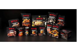 日本史上最多のNetflixブランド商品がセブンに登場!“辛口ブラックチゲラーメン”など26品がラインナップ