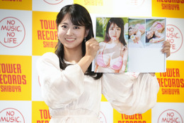 “グラビア界のホープ”福井梨莉華、20歳で挑んだ写真集の撮影は「受験前日のような緊張感」