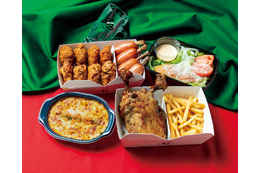 人気の“クリスピーチキン”から“骨付鳥ひな”まで！がブリチキン。、クリスマス限定「がブリマスBOX」本日より予約受付開始